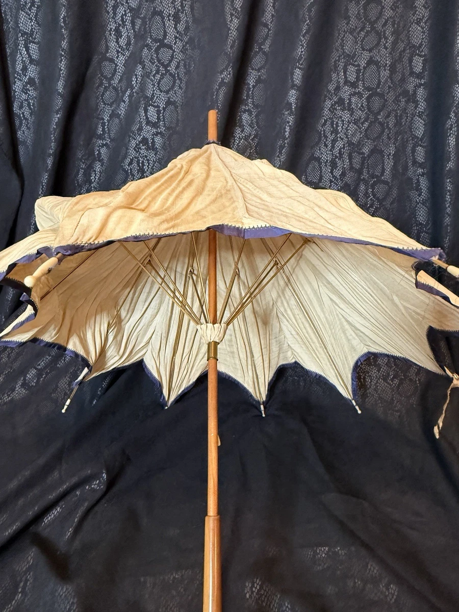 100% Silk Vintage Umbrellas & Parasols for sale | eBay