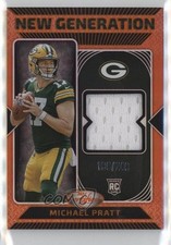 2024 Certified New Generation Jerseys Orange Mirror 189/249 Michael Pratt 16wc