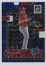 2022 Panini Donruss Optic Rated Rookie Blue Velocity Prizm 70/99 Alejo Lopez 2u3