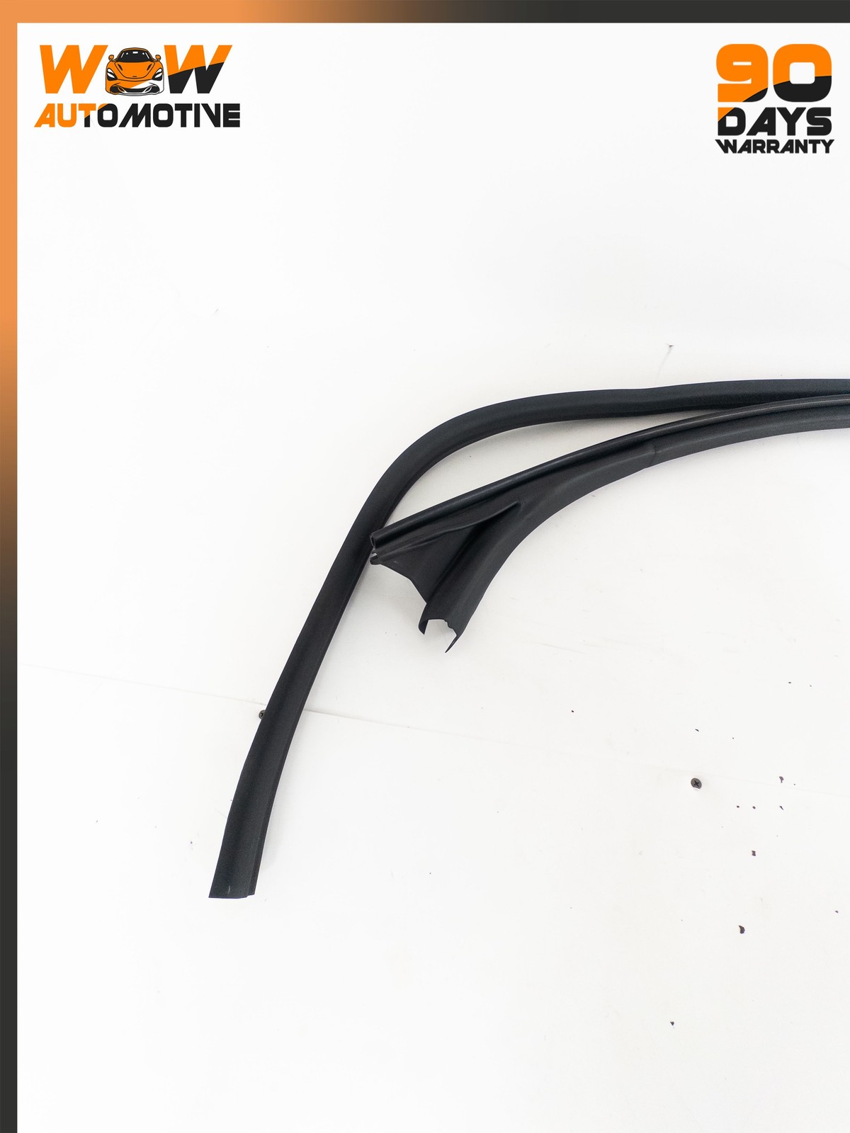 08-19 MASERATI GRANTURISMO S COUPE FRONT LEFT UPPER LOWER DOOR SEAL RUBBER OEM