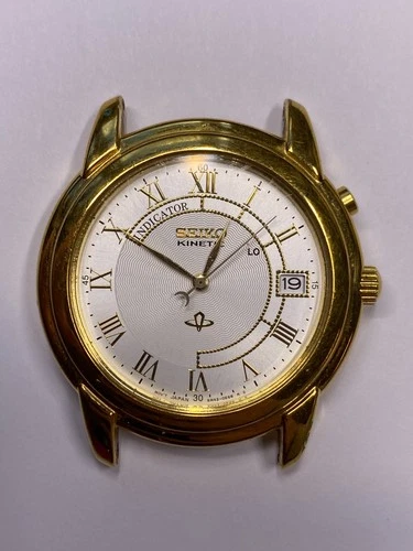 Vintage Seiko 5M42-0B49 Automatic Men's Watch Pre-Owned Doesn't Run (26-159)