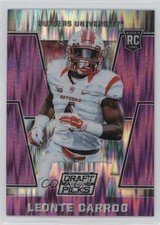 2016 Panini Prizm Collegiate Draft Picks Purple Flash 59/99 Leonte Carroo 2b2