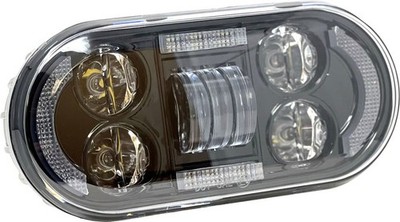 Letric Lighting Co. Sportster Scheinwerfer Motorrad Straßenbike LLC-LH-SS