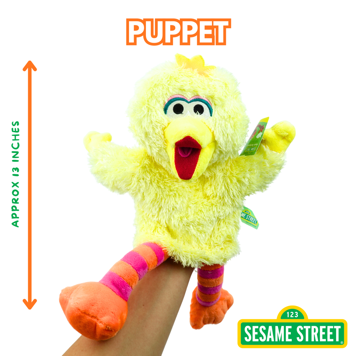 Sesame Street Big Bird Hand Puppet – 13
