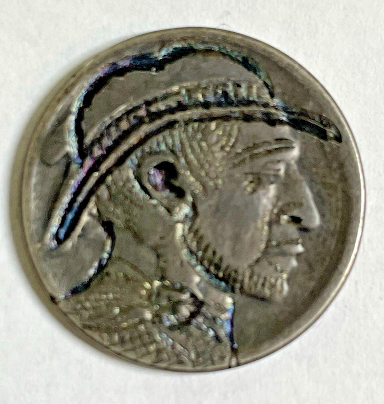 Vintage No Date USA Buffalo Hobo Nickel Bearded Man With Hat Coin