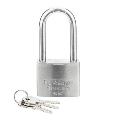 Stainless Steel Padlock, 304 Marine Series, Weatherproof & Rustproof Padlock ...