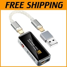 HiFi USB C DAC Headphone Amp - Studio Sound Quality-