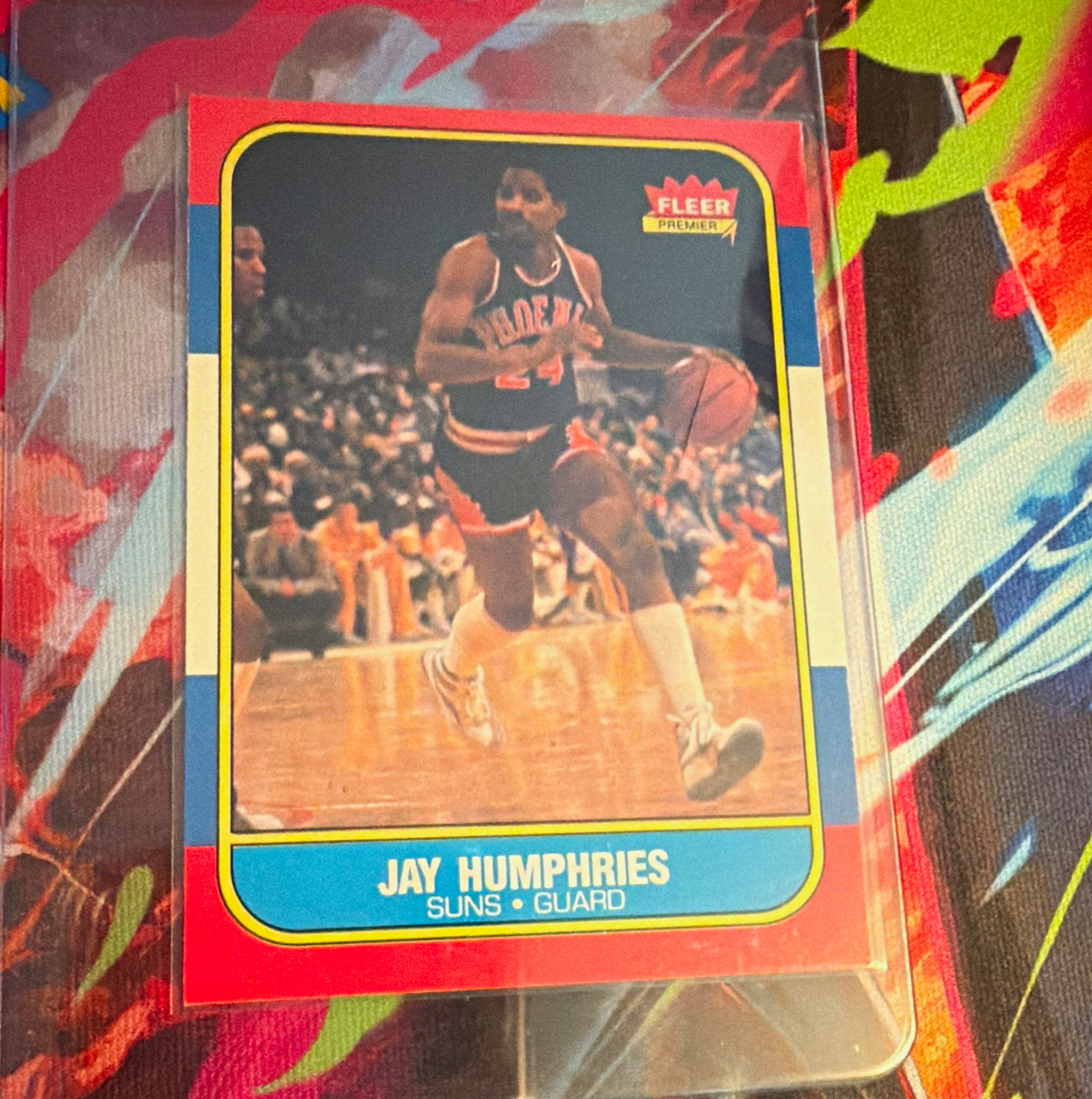 Fleer 1986-87 Jay Humphries #49 Phoenix Suns Base Set NBA Basketball Card