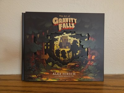 The Art of Gravity Falls SIGNED BY ALEX HIRSCH Autographed IN-HAND     
