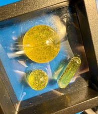 Murmel Set aus CFL Glas &bdquo;Terps&ldquo; Handblown Artist Glass
