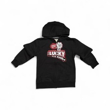 Lucky Brand Boys Youth 7/8 Zip Front Hooded Jacket