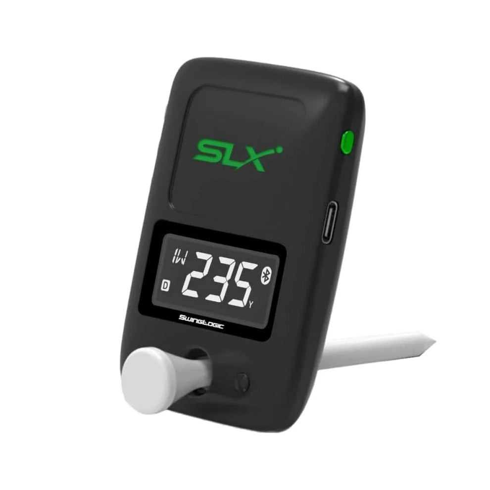 Swing Logic SLX HYBRID Mini Mobile Launch Monitor & GPS - Black