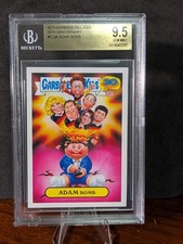 2015 Garbage Pail Kids 30th Anniversary  CheckList 2a Adam Bomb BGS 9.5 GEM MINT