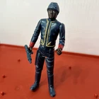 Star Wars 1980 Bespin Guard (Black) With Original Weapon From Kenner Complete
