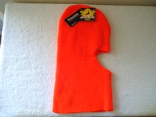" NWT " Trophy Gear One Size Orange Hunting Face Mask " Great Gift Item "
