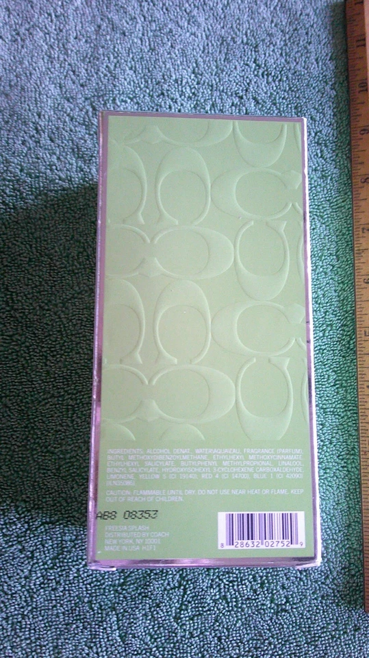 Spray perfume COACH 2009 descontinuado Freesia Splash 240 ml 8,1 oz Foto 4 de 4