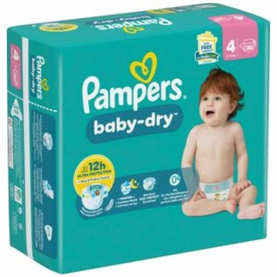 Pampers Baby Dry Gr4 9-14kg Maxi 30St Packung
