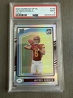 JAYDEN DANIELS🔥2024 Panini Donruss Optic Rated Rookie #248 Holo (RC) PSA 9 MT