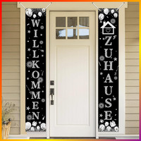 Willkommen Zuhause Banner FüR Heimkehr Familienfeiern 70,8 X 11,8 Zoll Deko