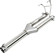 Dual Exhaust Muffler Y-Pipe Direct Fit Kit Fits 2009-2019 For Dodge Ram 1500 ...