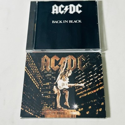 AC/DC - CD Lot of 2 - Stiff Upper Lip - Back in Black