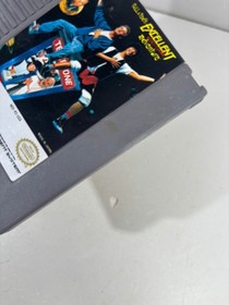 Bill & Ted's Excellent Video Game Adventure (Nintendo NES) with Box and Poster