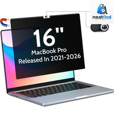 Magnetic Privacy Screen for MacBook Pro 16 Inch 2021-2026, M1, M2, M3, M4, M5...