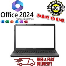 Sony Vaio SVE171E13M 17.3" Inch WIN11 Office i7 16GB RAM 1TB SSD WARRANTY Laptop