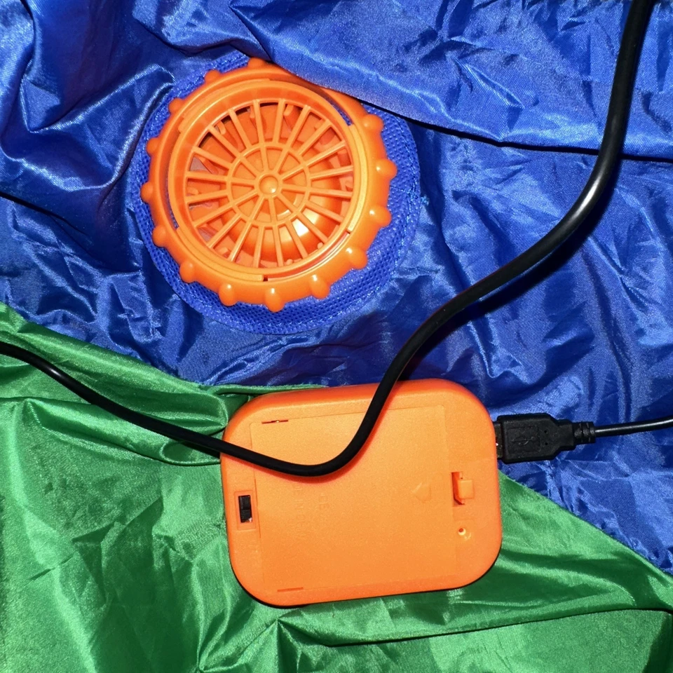 Disfraz de dinosaurio inflable niños explotar niño montar T Rex verde Foto 3 de 4