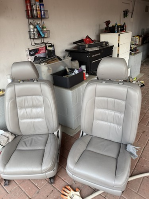 #ad #ad Rare 1998 2005 Lexus GS300 GS400 GS430 OEM Gray Leather Front Seats JZS161 $600.00