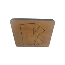 Accucut “Fun House K”  6"x 5"  Alphabet Die.