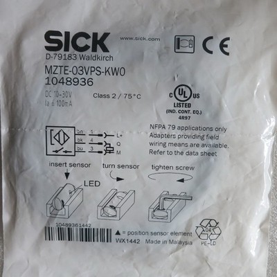 1 piece new   MZTE-03VPS-KW0 1048936 Magnetic Switch Free ship *hh