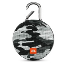 JBL Clip 3 Black Camo Portable Bluetooth Speaker Open Box Damaged Box