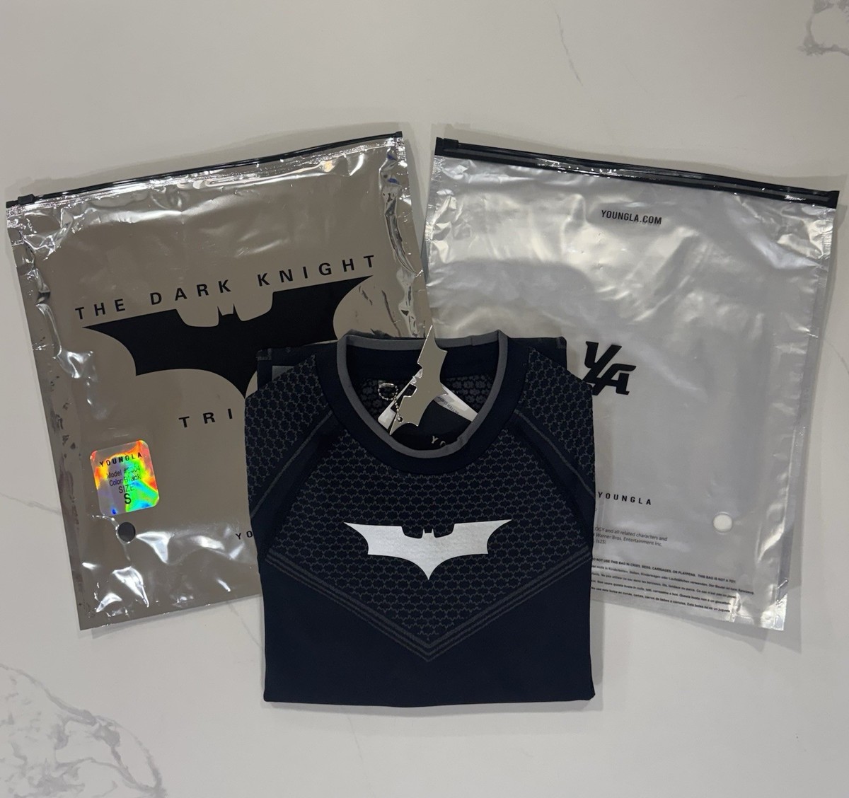 YoungLA Batman Compression Shirt Men