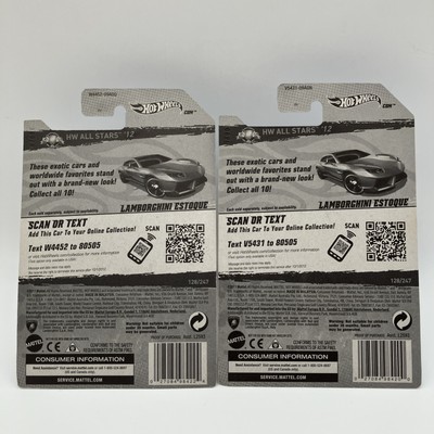 Hot Wheels Lamborghini Estoque Die-Cast Car – Yellow 1:64 Scale Model | HW All Stars 2012 Collection