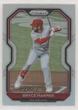 2021 Panini Prizm Tier II Silver Prizm Bryce Harper #187 0lt3