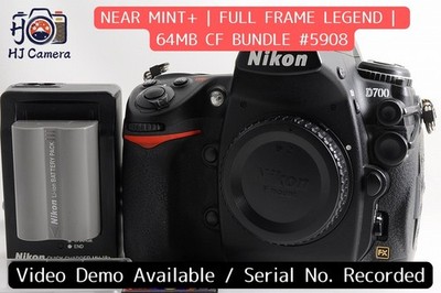 [NEAR MINT+] Nikon D700 12.1MP Full Frame Digital SLR DSLR Body w/ CF-Karte J...