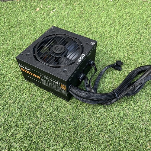 EVGA 500 BQ Power Supply PSU 500W 80 Plus Bronze Semi-Modular