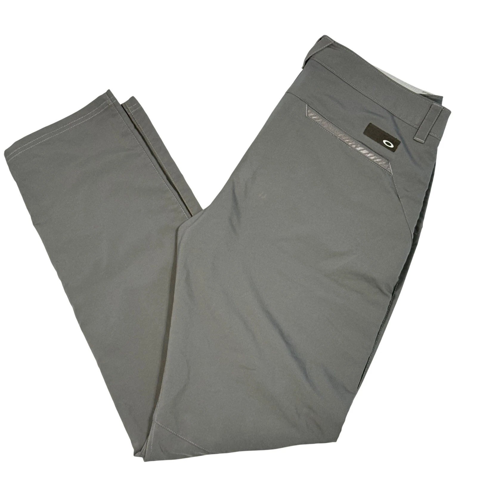 Oakley Tailored Fit Gray Pants Lightweight Outdoor Casual Mens Size W34xL34
