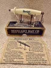 Moonlight Bait Company Collectible Fishing Lure…2001…Bass Pro Shops Replica.NIB…