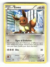 Eevee 90/116 Common Plasma Freeze Pokemon Heavily Played Toyste Beach on eBay
