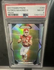 2017 Panini Prizm - Rookies Patrick Mahomes II #269 Silver Prizm (RC) PSA 8