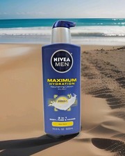 NIVEA MEN Maximum Hydration 3-in-1 Body Lotio...