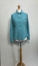 Craghoppers Shirt Womens UK 14 Blue Nosilife Adventure Hike Safari Trek Travel