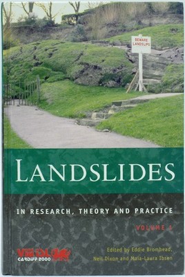 Landslides in Research Theory and Practice Volume 1