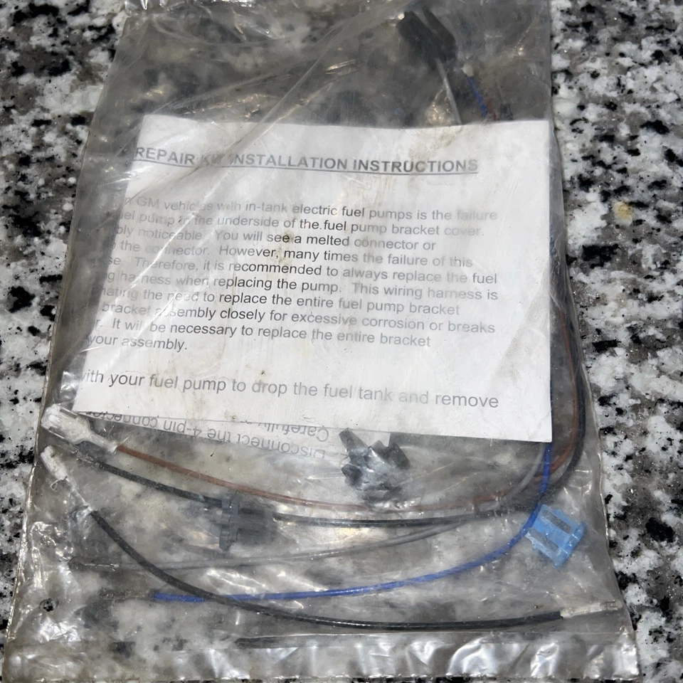 Arnés de cableado de bomba de combustible CARTER 888536 (Hecho en EE. UU.) Envío gratuito Foto 4 de 4