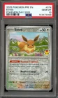 Pokemon TCG SV Prismatic Evolutions #074 Eevee Pokemon Day Cosmos PSA 10