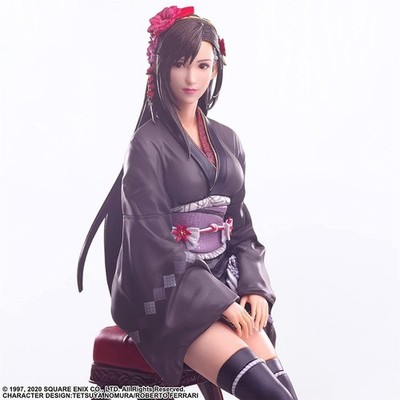 Final Fantasy 7 Remake Static Arts Tifa Lockhart Foreign Dress Figur Neu