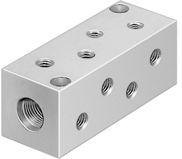 Distributeur pneumatique FESTO FR-12-M5 4525 bloc alu comme neuf