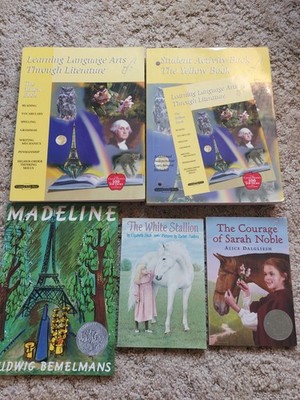 LEARNING LANGUAGE ARTS THROUGH LITERATURE Yellow 3rd Gr 3 SET LLATL Readers